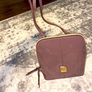 Dooney and Burke patent leather crossbody